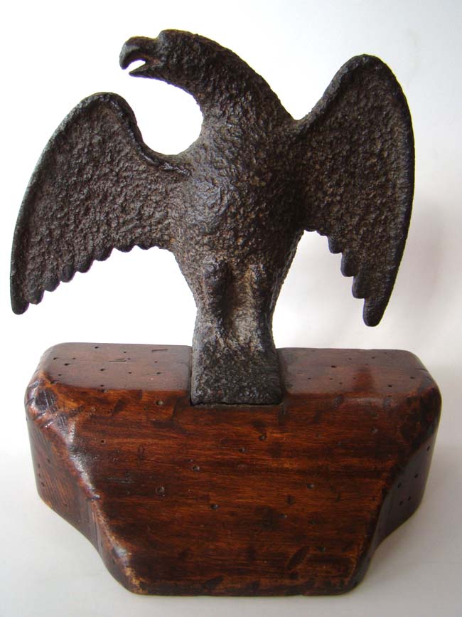 A fabulous pair of 19th century Federal eagle bookends — image 2